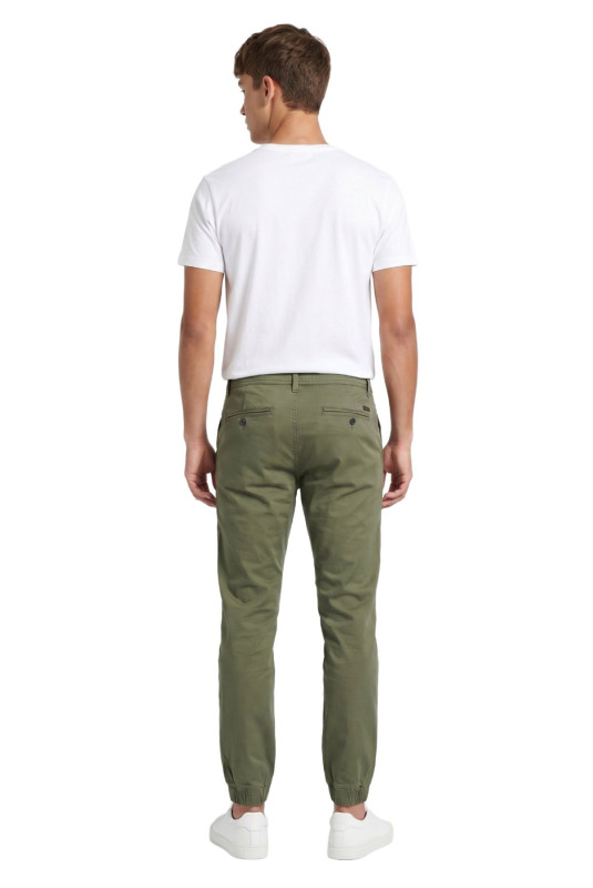 Pantalon chino stretch Leo gutti