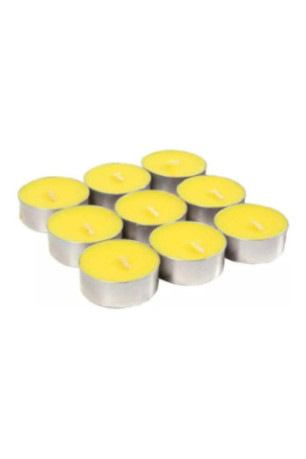 Lot de 9 Bougies Anti-Moustique à la Citronnelle