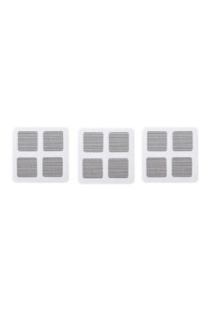 3 patchs de réparation pour moustiquaire Transparent 10 x 10 cm