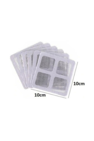3 patchs de réparation pour moustiquaire Transparent 10 x 10 cm