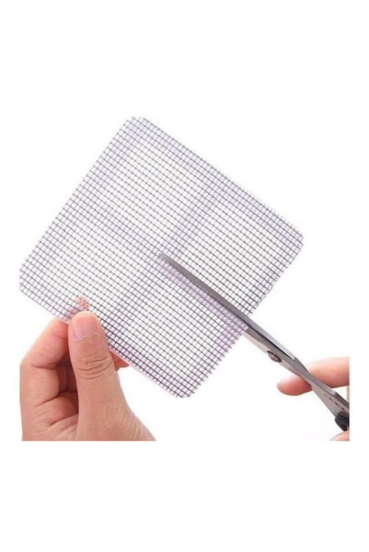 3 patchs de réparation pour moustiquaire Transparent 10 x 10 cm