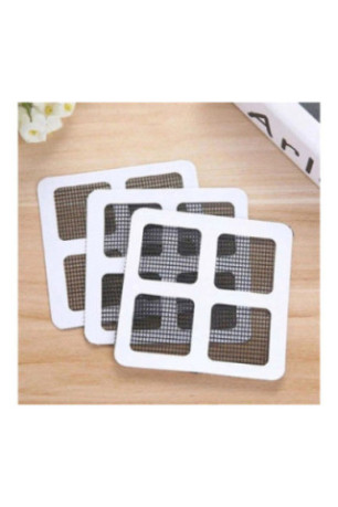 3 patchs de réparation pour moustiquaire Transparent 10 x 10 cm