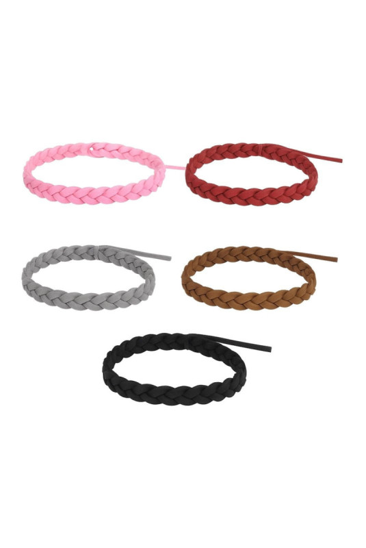 Bracelet anti-moustique citronnelle naturel coloris aléatoire taille unique