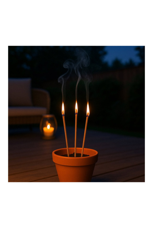 Encens géants à la citronnelle x30 40 cm