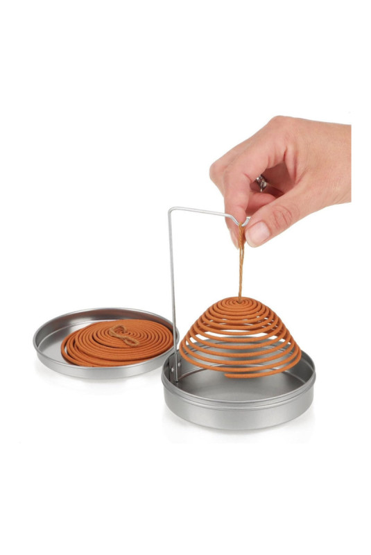 Spirales encens citronnelle avec support 9,5 x 3 cm
