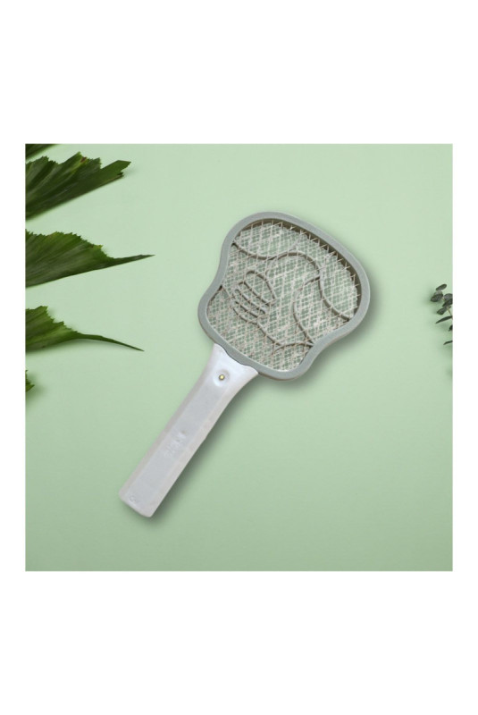 Raquette anti-moustique électrique compacte coloris aléatoire 30 cm