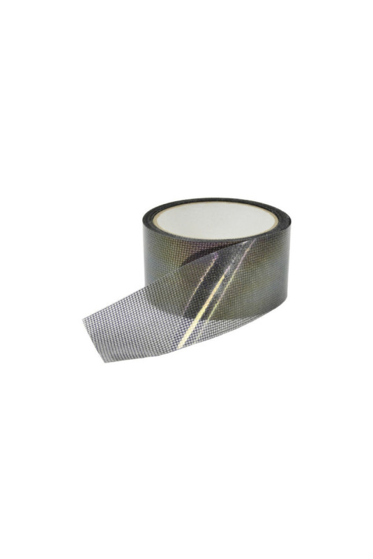 Ruban de réparation adhésif pour moustiquaire Mosquitape Noir 4,5 m x 5 cm