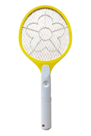 Raquette anti-moustique électrique coloris aléatoire 48 cm