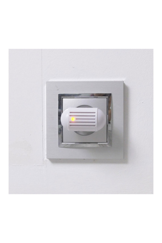 Lot de 3 prises répulsif moustique à ultrasons avec LED 5 x 2,5 x 7 cm