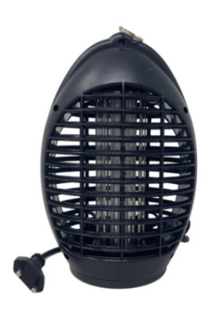 Lampe anti-moustiques 4 led uv ovale noir 40 m²