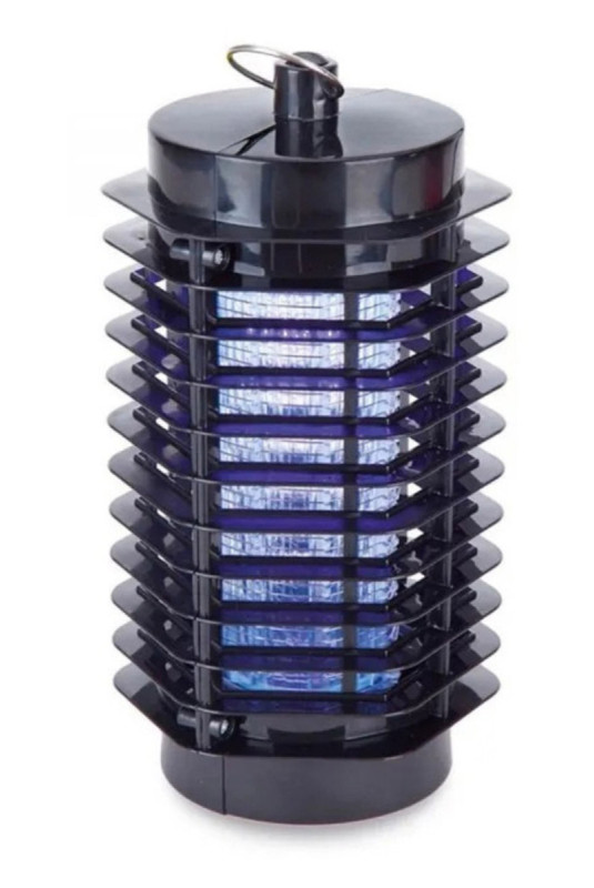Lampe anti-moustiques 2 led uv noir 40 m²