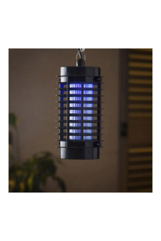 Lampe anti-moustiques 2 led uv noir 40 m²
