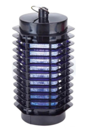Lampe anti-moustiques 2 led uv noir 40 m²