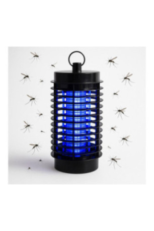 Lampe anti-moustiques 2 led uv noir 40 m²