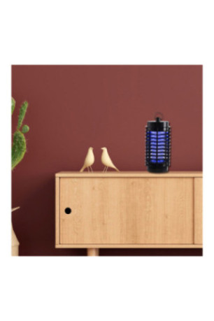 Lampe anti-moustiques 2 led uv noir 40 m²