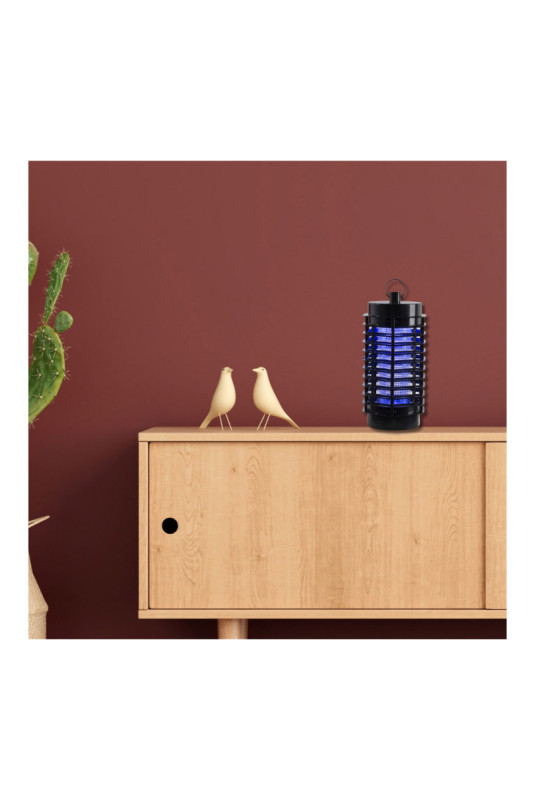 Lampe anti-moustiques 2 led uv noir 40 m²