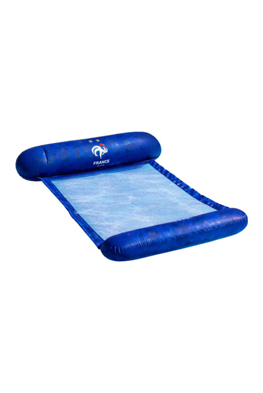 Hamac gonflable Équipe de France FFF bleu 120 x 70 cm
