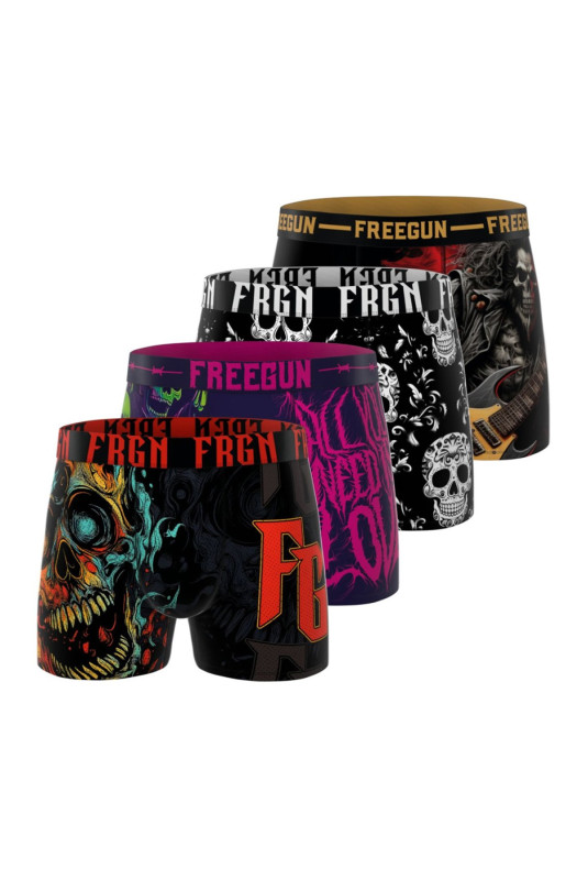 Lot de 4 boxers FREEGUN