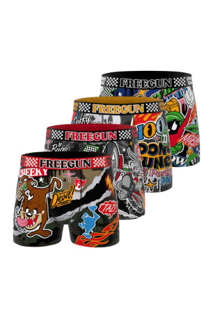 Lot de 4 boxers FREEGUN