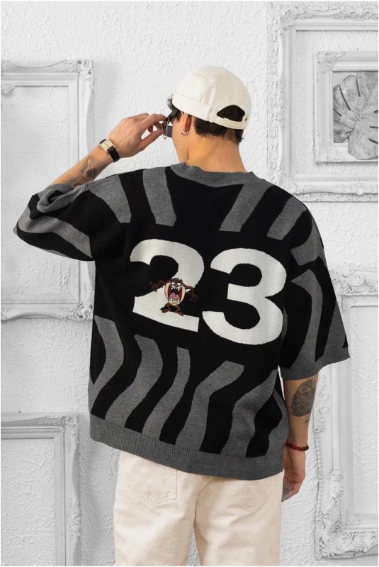 T-shirt en maille tricoté Invictus Paris