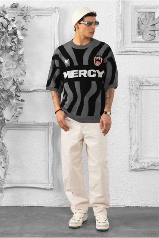 T-shirt en maille tricoté Invictus Paris