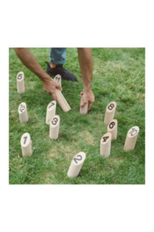 Jeu de quilles nordiques compact