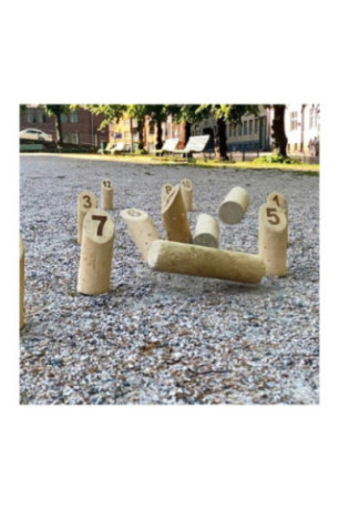 Jeu de quilles nordiques compact