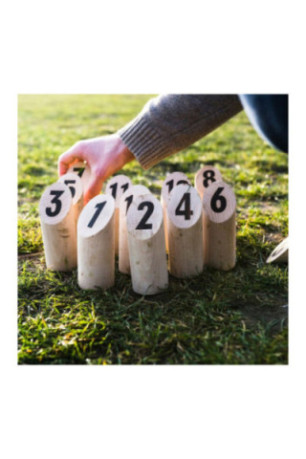 Jeu de quilles nordiques compact