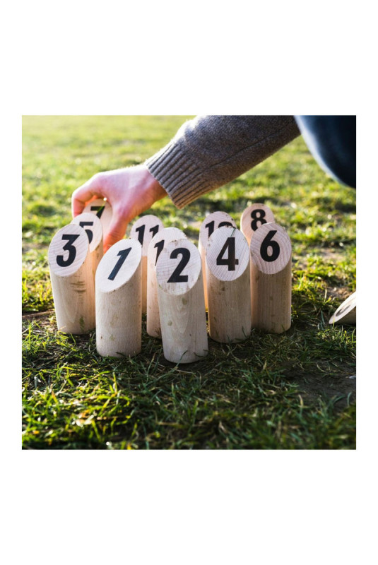 Jeu de quilles nordiques compact