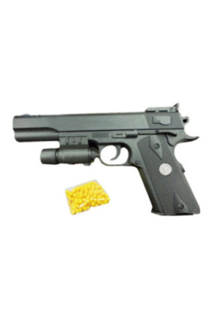 Pistolet à billes avec laser 24 cm