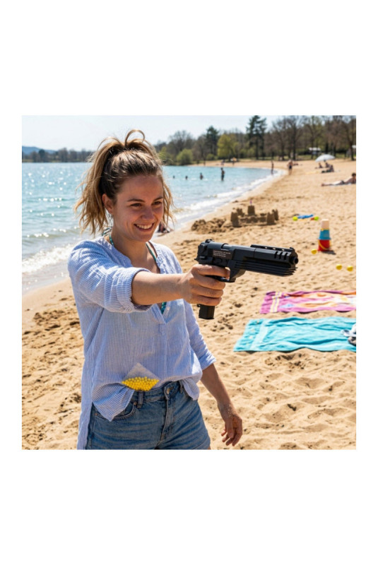 Pistolet à billes 35 cm