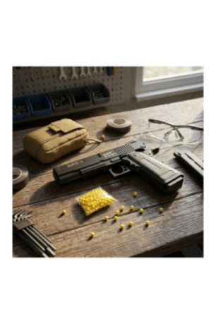 Pistolet à billes 23 cm