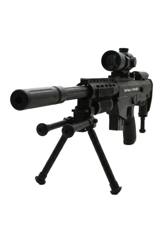 Fusil à billes avec trépied et lunette 81 cm