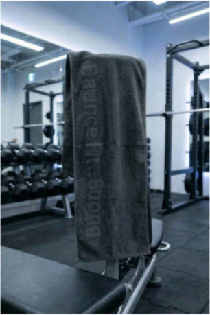 Serviette de sport - Anthracite