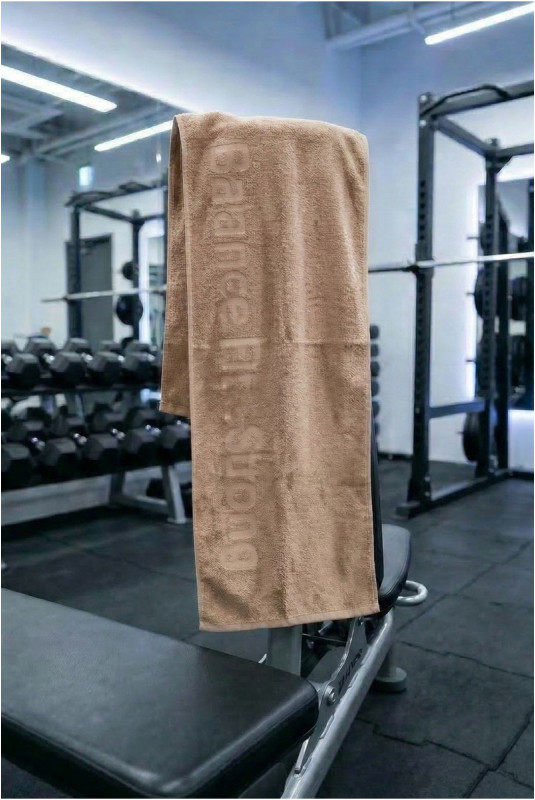 Serviette de sport - Beige