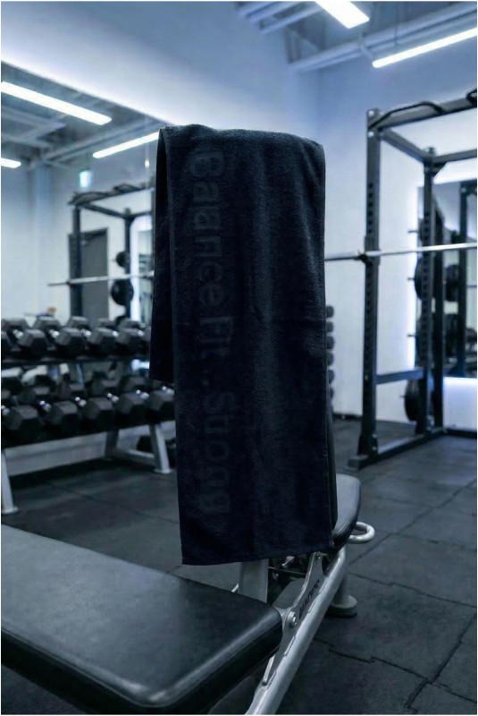 Serviette de sport - Bleu marine