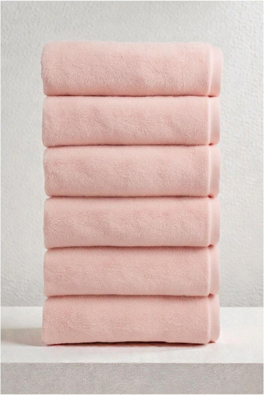 Ensemble de serviettes pour les mains (6 pièces) - Poudre