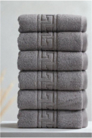 Ensemble de serviettes pour les mains (6 pièces) - Anthracite