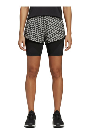 Short 2-en-1 motif géométrique Adidas
