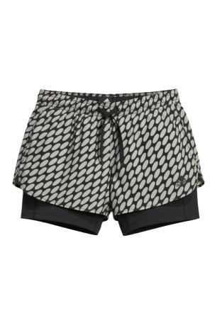 Short 2-en-1 motif géométrique Adidas