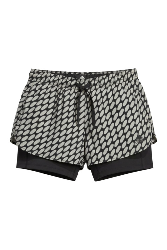 Short 2-en-1 motif géométrique Adidas