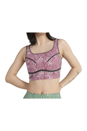 Débardeur Crop Wave Print Adidas