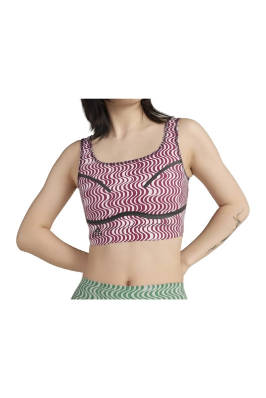 Débardeur Crop Wave Print Adidas