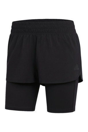 Short de running 2-en-1 Femme Adidas
