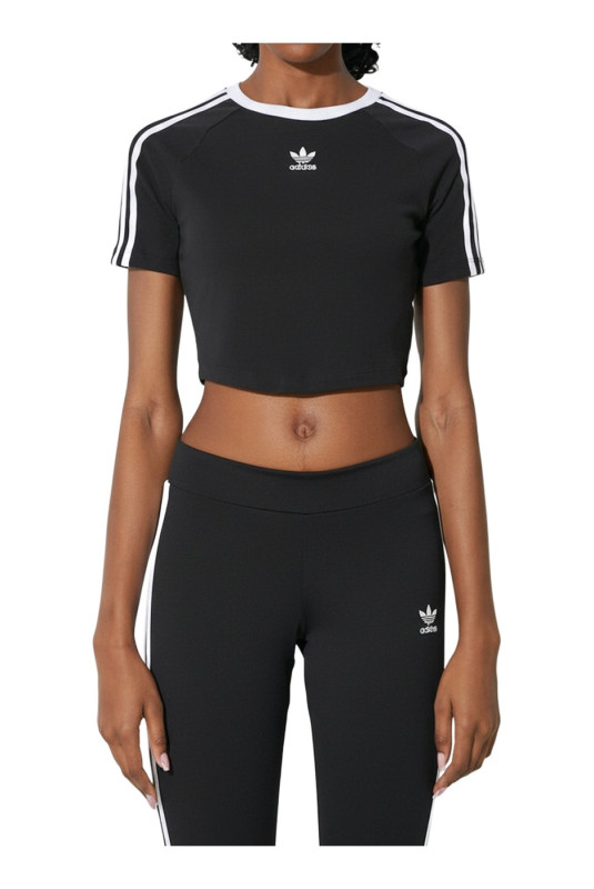 T-shirt Three-Stripe Cropped Adidas