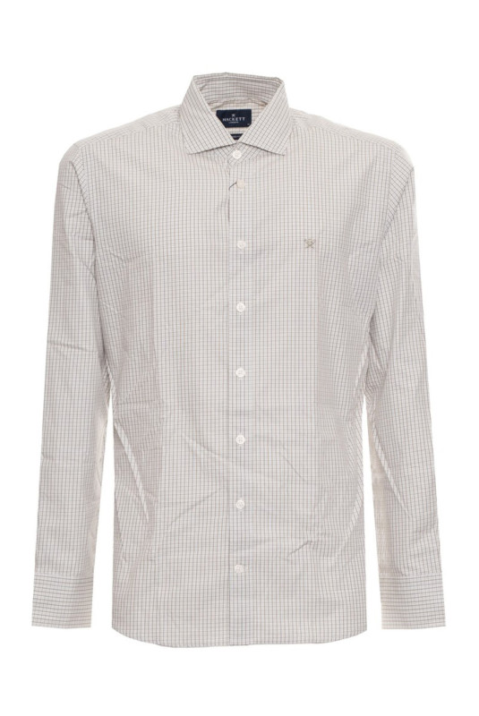 Chemise à carreaux manches longues Hackett london