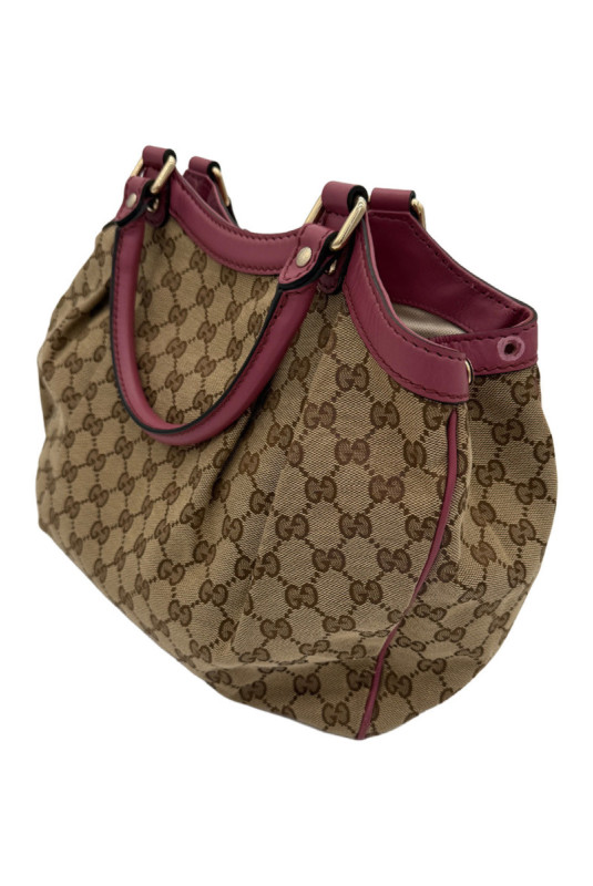 Sac GG Canvas Rose
