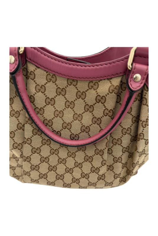 Sac GG Canvas Rose