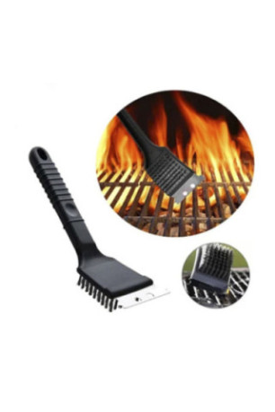 Brosse de nettoyage barbecue 30 cm