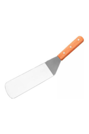 Spatule à poisson et fruits de mer Inox et bois 35 cm